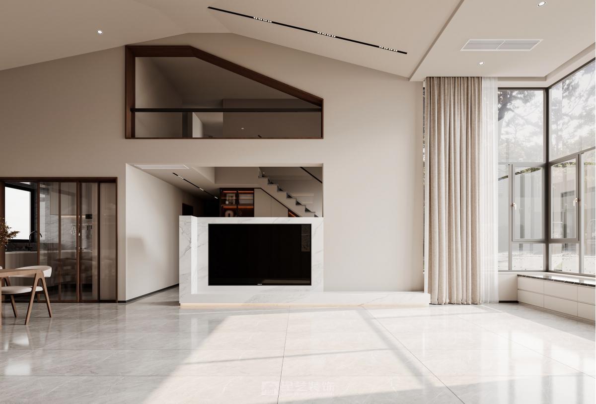 挑空復式｜干凈的家主打的就是溫柔和舒適