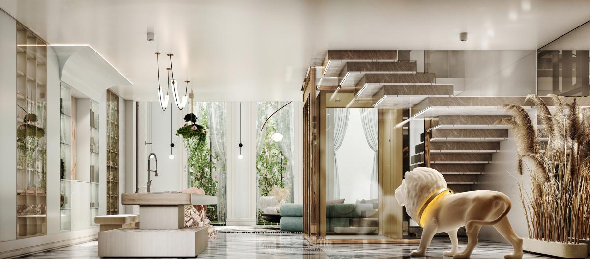 法式雙拼別墅設(shè)計