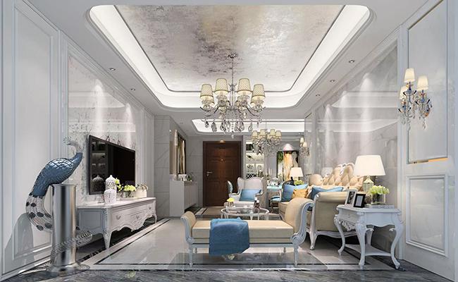 番禺區 簡約歐式 銀流